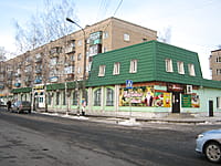 (фото) Улица Фрунзе (г.Канаш) / "В гости", кафе-бар (г.Канаш, ул.Фрунзе, 13)