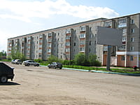 (фото) Улица Железнодорожная (г.Канаш) / многоквартирный жилой дом (г.Канаш, ул.Железнодорожная, 57 (= ул.Дружбы, 2))