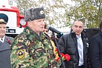 26 октября 2015 г. состоялось открытие мемориальной доски в память о А.В. Щетинине – первом начальнике прфессиональной пожарной охраны г. Канаш (фото №25).