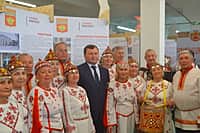 Канашский край представлен на Межрегиональной выставке «Регионы – сотрудничество без границ» (фото №8).