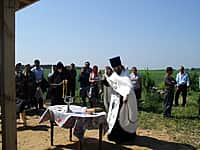 Накануне святой Троицы на кладбище д.Атыково Канашского  района состоялось открытие часовни (фото №4).