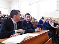 Руководители администрации и предприятий АПК Канашского района встретились со студентами Чувашской ГСХА (фото №12).