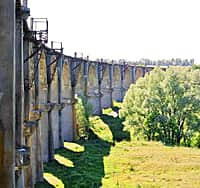 Туристический маршрут к памятнику истории - железнодорожному мосту д.Мокры (фото №4).