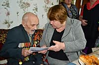 Участник Великой Отечественной войны Степан Потапов из д. Пожарбоси Канашского района отметил 100-летие со дня рождения (фото №3).