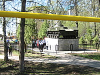 Монумент в честь воинов-канашцев, погибших на земле Афганистана (1994 г.). 08 мая 2015 (пт).