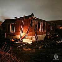 На пожаре в Канаше погибли два человека.